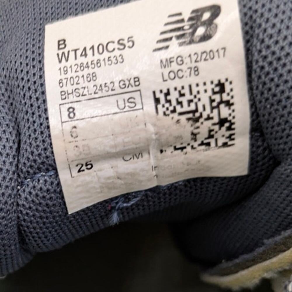 NEW BALANCE 410 V5 Women's Trail Running Shoes WT410CS5 Gray Pink - Size 8 US - Picture 8 of 8
